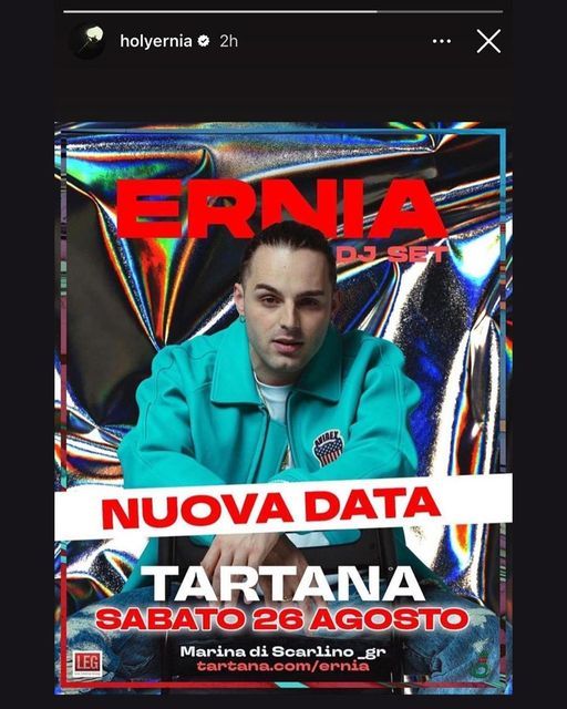 Ernia at tartana disco follonica