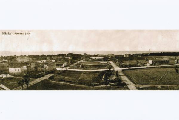 La vecchia Follonica panorama